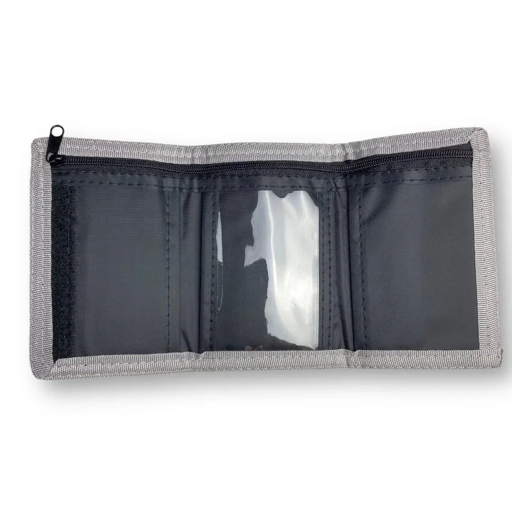 100 Dollar Bill Printed Trifold Wallet